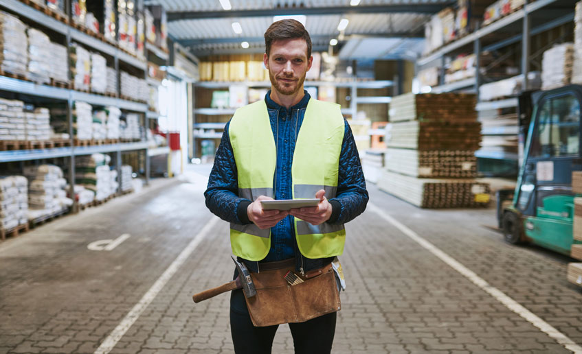 Software de gestão para materiais de construção: pedido ao pagamento